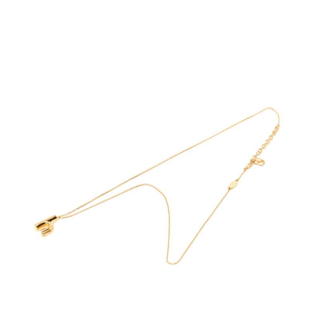LOUIS VUITTON Gold Necklace - Picture 4 of 8